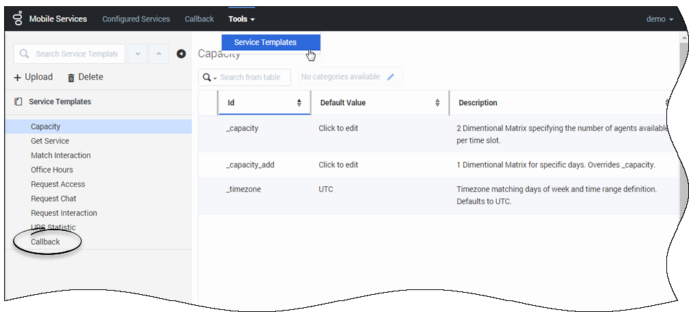 Assembling the Callback Application