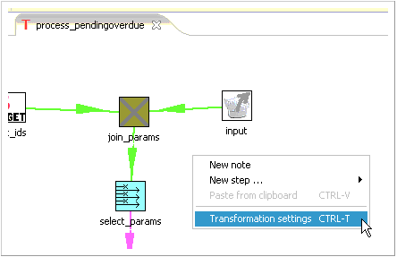 Setting Transformation Properties