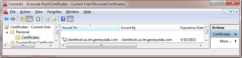 Commercial bind Be confused Generate Client Certificate (.NET)