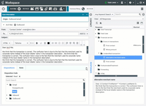 Animated GIF demonstrating how to minimize and restore the Note panel in an interaction view