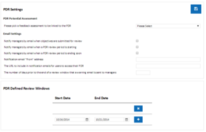 Pdna PDR admin page settings 900.png