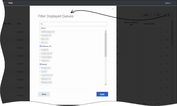 CallbackUI tools-tab queues-filter-displayed-queues-window.png