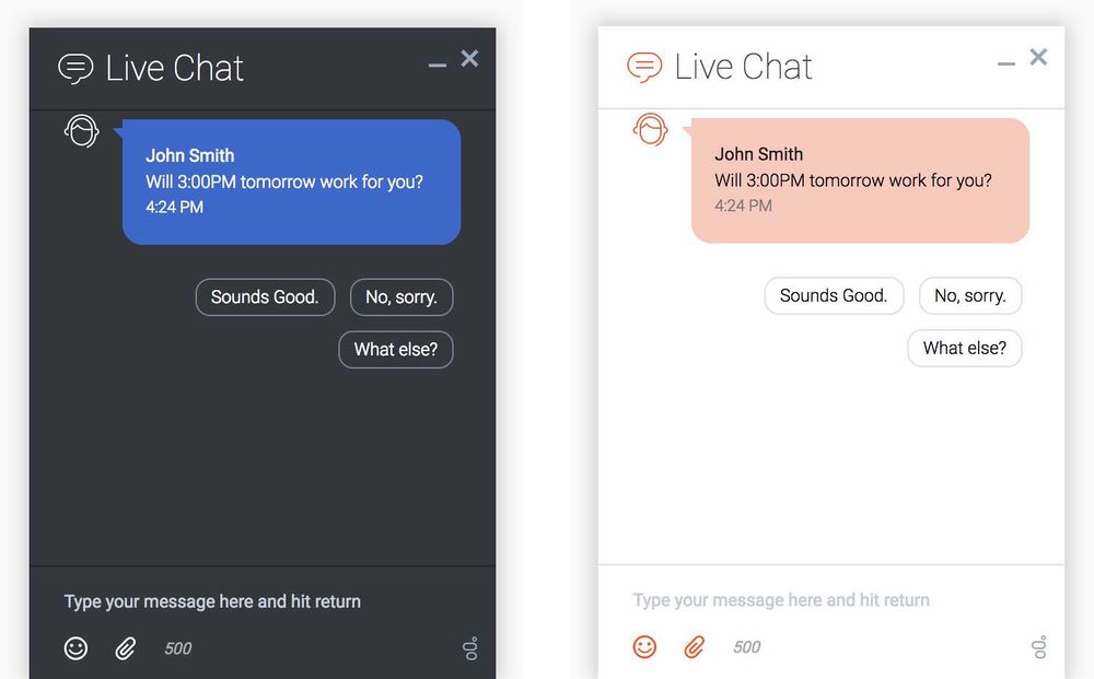 Customizing In-Experience Text Chat